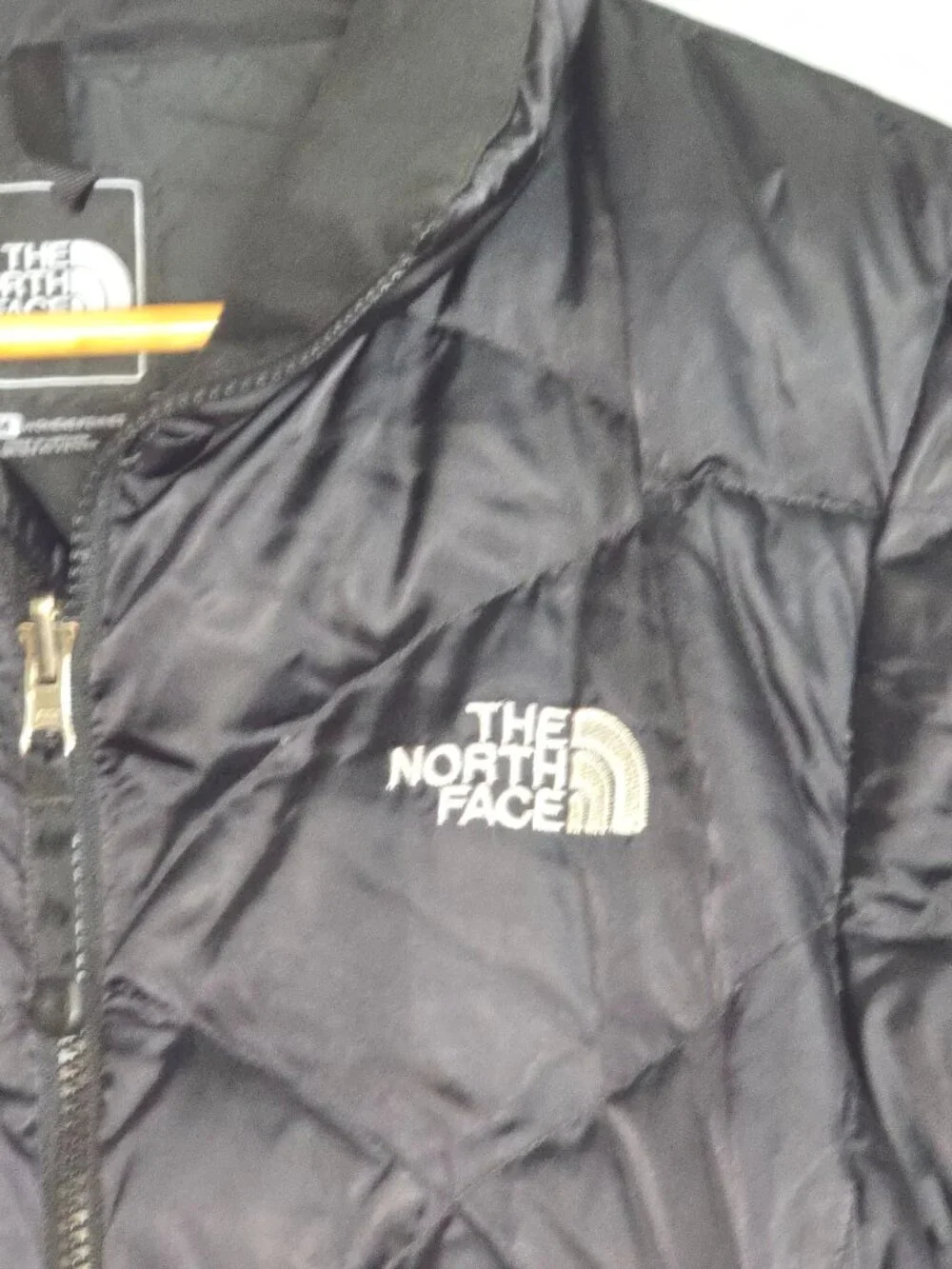 North Face Women's Black 550 Goose Down Puffer Jacket, Size M, Gently Used
